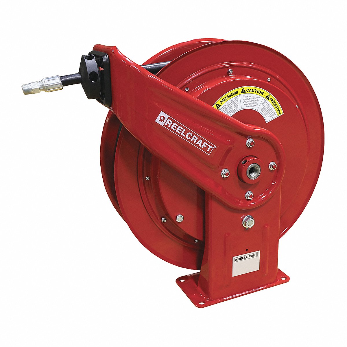 Reelcraft Spring Return Hose Reel 1/4" MNPT 100 ft (HD74100 OHP)