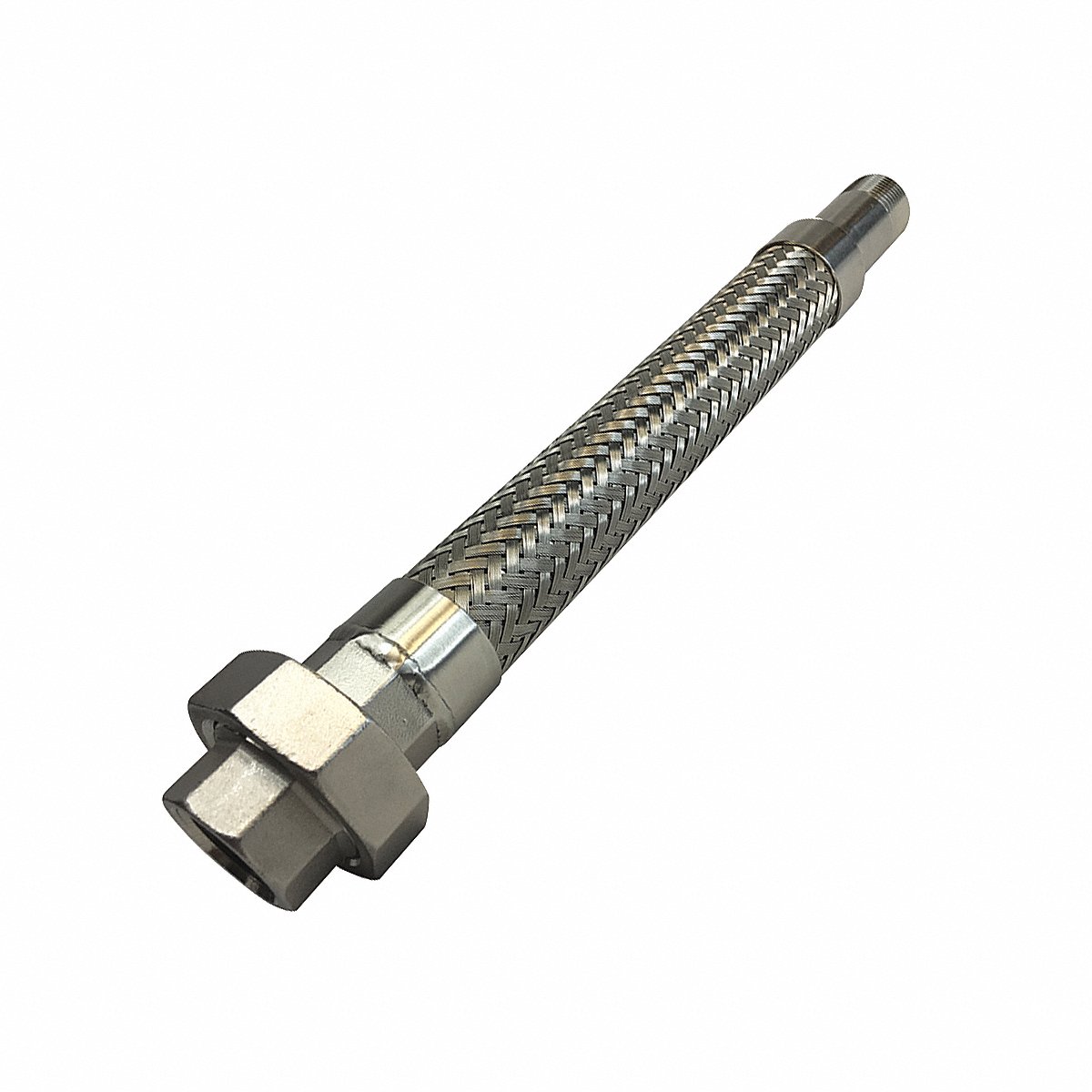 Precision Hose Inc Flexible Metal Hose Assembly 1/4" I.D.24 (04PL-CA11-0240-11D-38D)