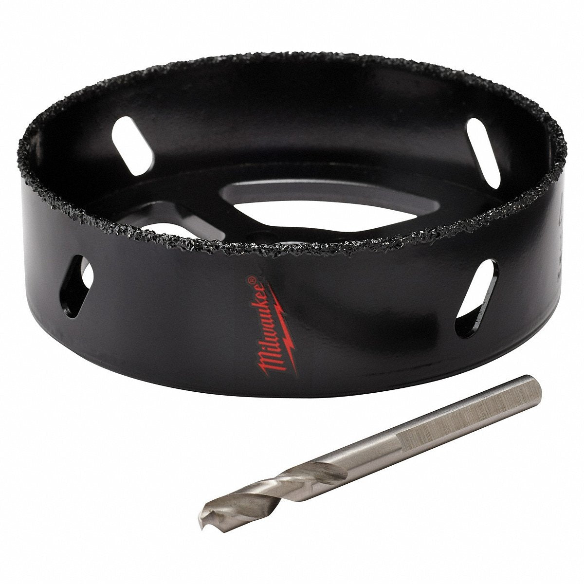 Milwaukee Hole Saw Diameter 4 3/8 Carbide Grit (49-56-0300)