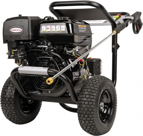 Simpson 60843 PowerShot Cold Water Pressure Washer, 4400 PSI / 4 GPM, CRX 420 Engine with AAA Triplex Pump, Recoil Start, Gas