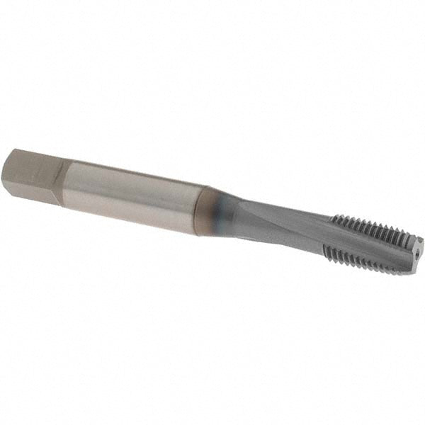 OSG 31540608 1/4-28 UNF, 3 Flute, 3° Helix, Semi-Bottoming Chamfer, V Finish, Powdered Metal Spiral Flute STI Tap