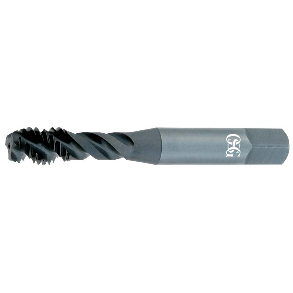 OSG 146108 1/4-20 UNC, 3 Flute, 45° Helix, Bottoming Chamfer, V Finish, High Speed Steel Spiral Flute STI Tap