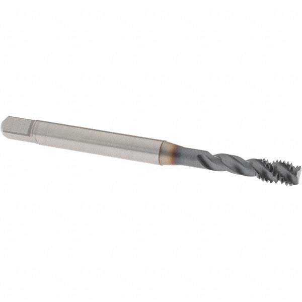 OSG 1650011008 Spiral Flute Tap: M6x1.00 Metric Coarse, 3 Flutes, Bottoming, 6H Class of Fit, Powdered Metal, V Coated