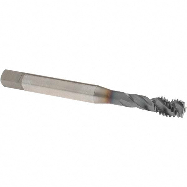 OSG 1650511608 Spiral Flute Tap: 3/8-16 UNC, 3 Flutes, Bottoming, 3B Class of Fit, Powdered Metal, V Coated
