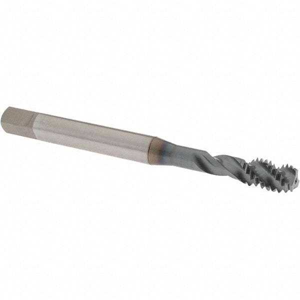 OSG 1650511108 Spiral Flute Tap: 5/16-18 UNC, 3 Flutes, Bottoming, 3B Class of Fit, Powdered Metal, V Coated
