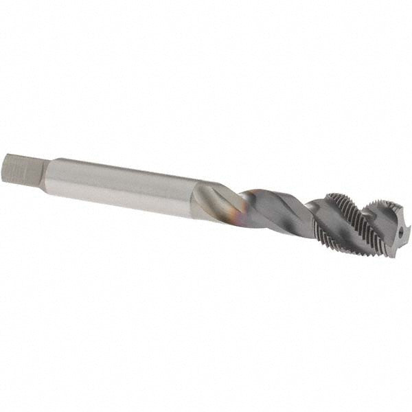 OSG 1650506108 Spiral Flute Tap: 1/2-28 UNF, 3 Flutes, Semi-Bottoming, 2B Class of Fit, Powdered Metal, TICN Coated