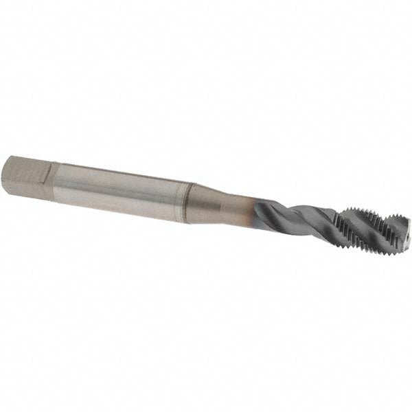 OSG 1650505808 Spiral Flute Tap: 5/16-32 UNF, 3 Flutes, Semi-Bottoming, 2B Class of Fit, Powdered Metal, TICN Coated