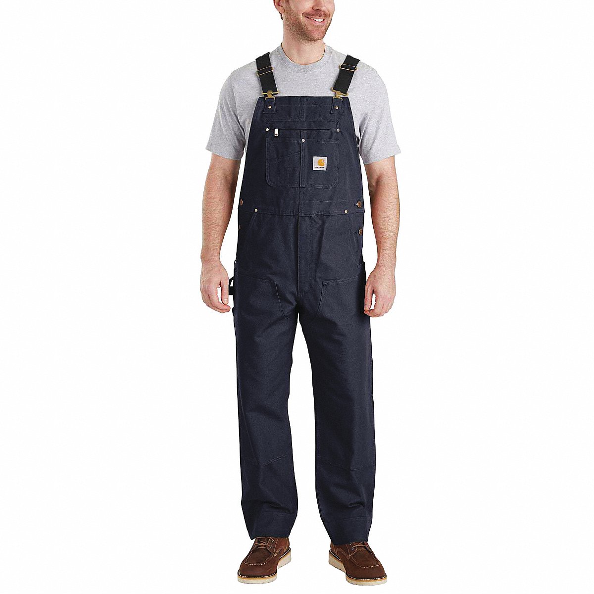 Carhartt J 7523 Bib Overalls 46 Waist Size 32 Inseam (102776-412-46x32)