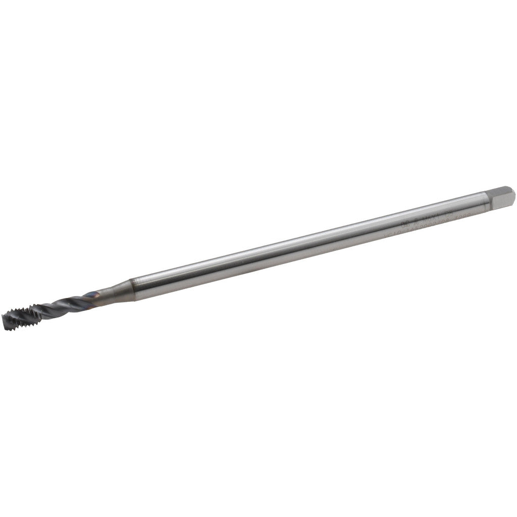 OSG 1652002708 Spiral Flute Tap: M6x1.00 Metric, 3 Flutes, Semi-Bottoming, 6H Class of Fit, Powdered Metal, TICN Coated