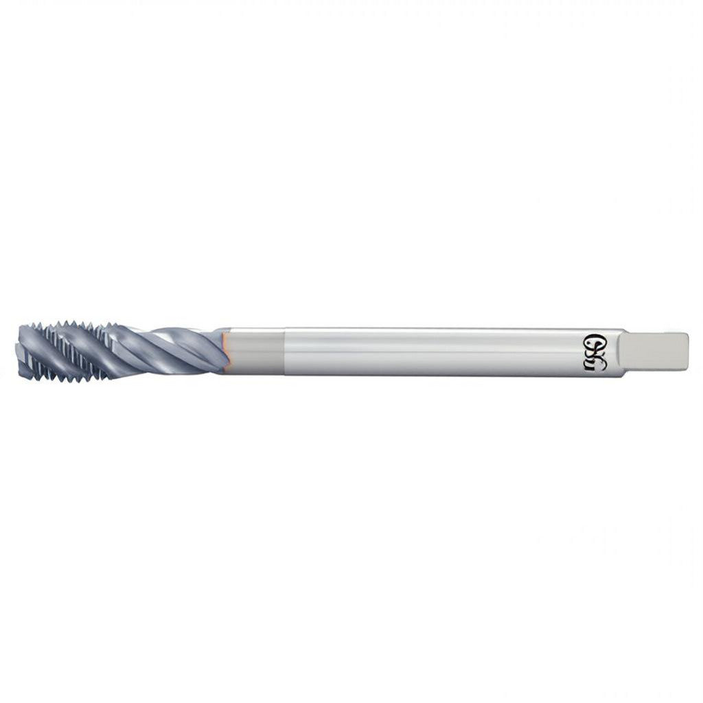 OSG 1652502308 Spiral Flute Tap: 5/16-24, UNF, 3 Flute, Modified Bottoming Chamfer, 2B Class of Fit, Powdered Metal, TiCN Finish