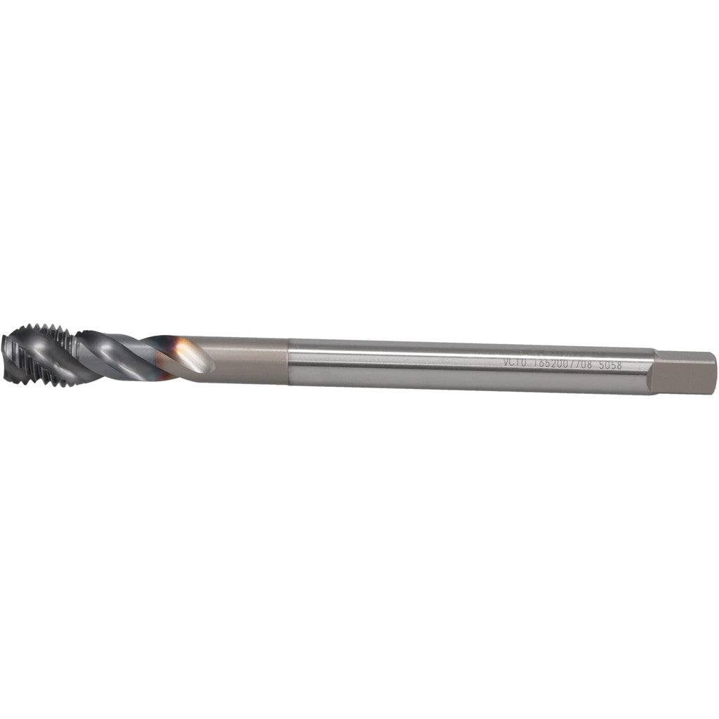 OSG 1652007708 Spiral Flute Tap: M16x2.00 Metric, 3 Flutes, Semi-Bottoming, 6H Class of Fit, Powdered Metal, TICN Coated