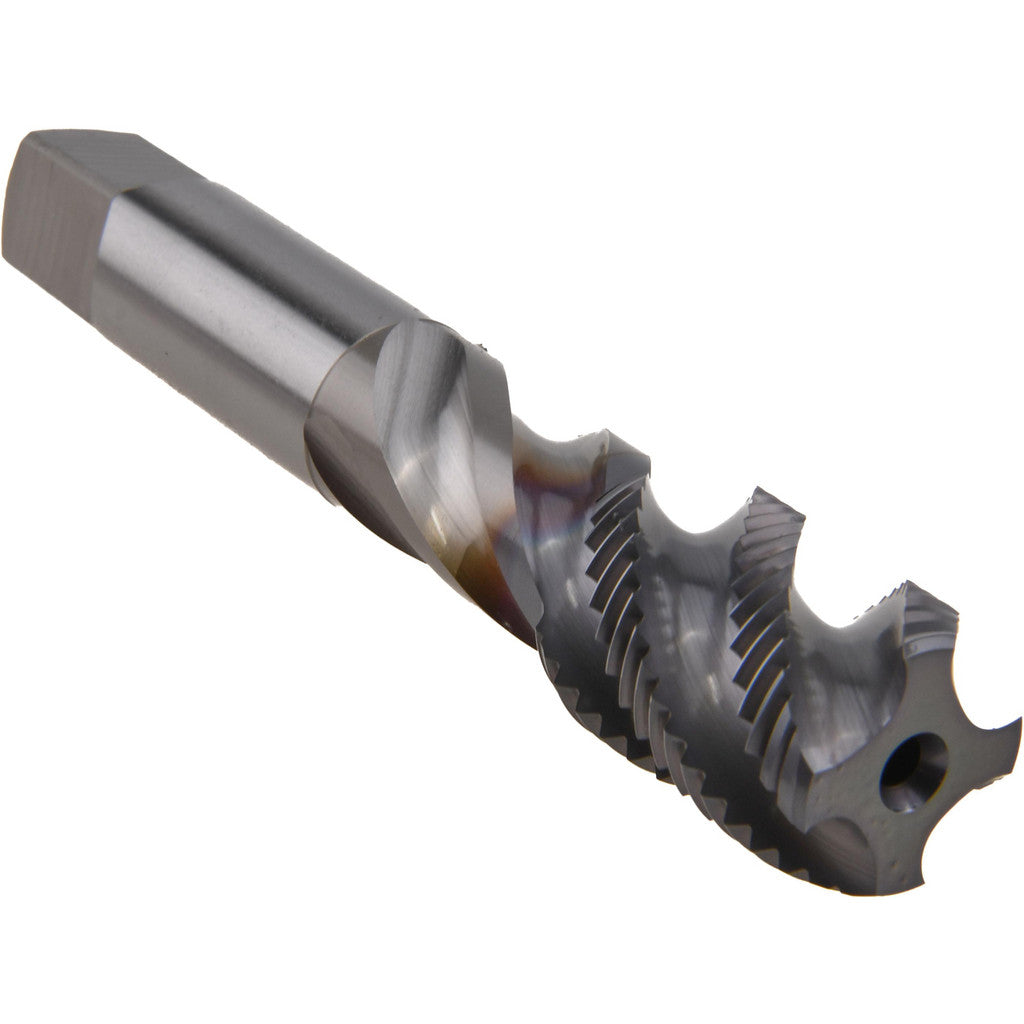 OSG 1654501808 Spiral Flute Tap: UNF, 4 Flute, Semi-Bottoming, 2B Class of Fit, Powdered Metal, V Finish
