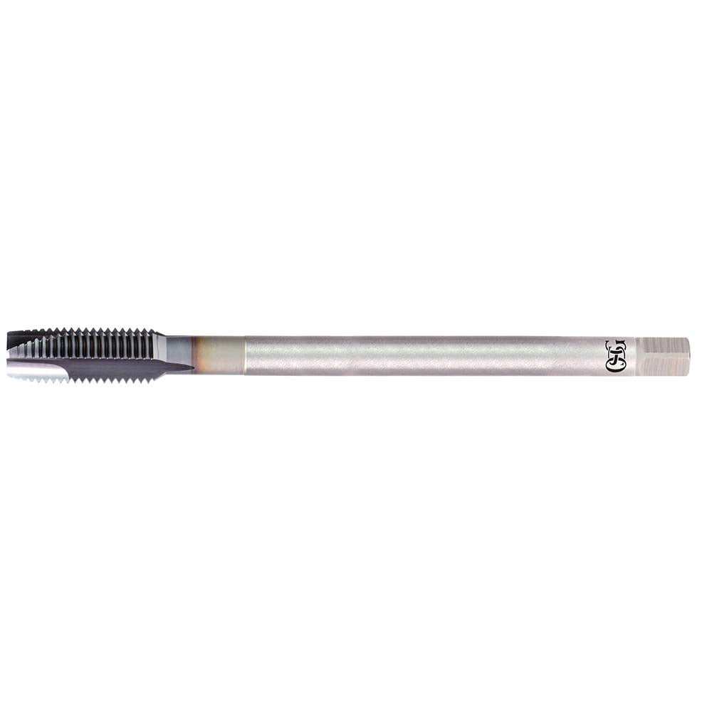 OSG 1653502108 Spiral Point Tap: 1/4-20 Metric, 3 Flutes, Plug, 2B Class of Fit, Powdered Metal, TiCN Coated