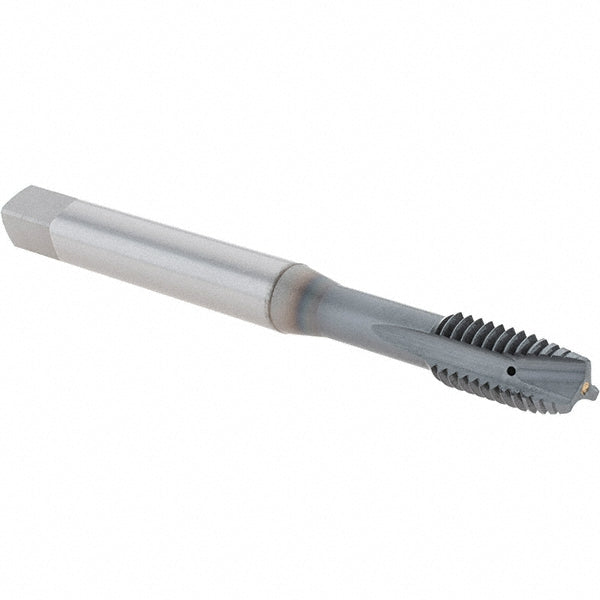 OSG 1655500508 Spiral Point Tap: 3/8-16 Metric, 3 Flutes, Plug, 2B Class of Fit, Powdered Metal, V Coated
