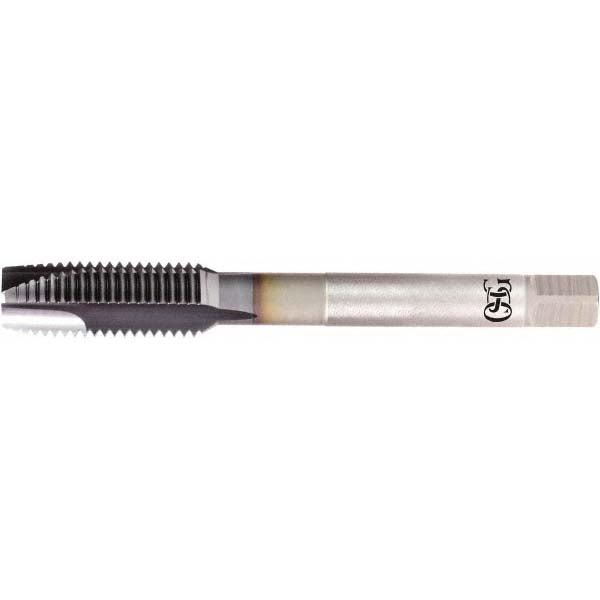 OSG 1651004308 Spiral Point Tap: M3.5x0.60 Metric Coarse, 3 Flutes, Plug, 6H Class of Fit, Powdered Metal, V Coated