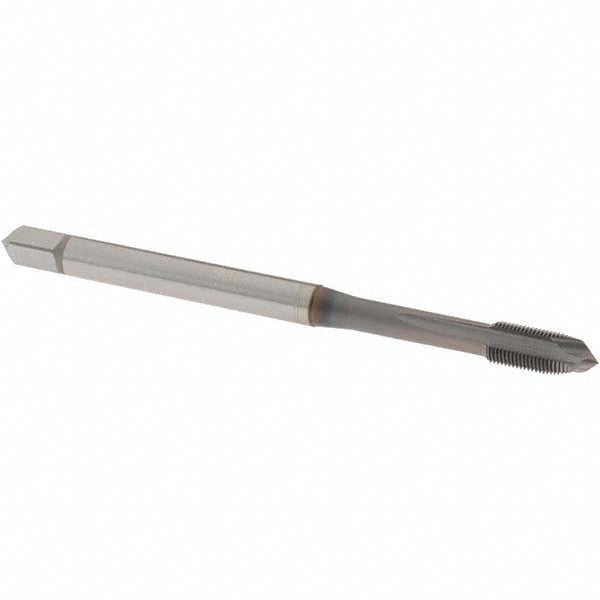 OSG 1651004608 Spiral Point Tap: M5.5x0.50 Metric Coarse, 3 Flutes, Plug, 6H Class of Fit, Powdered Metal, V Coated