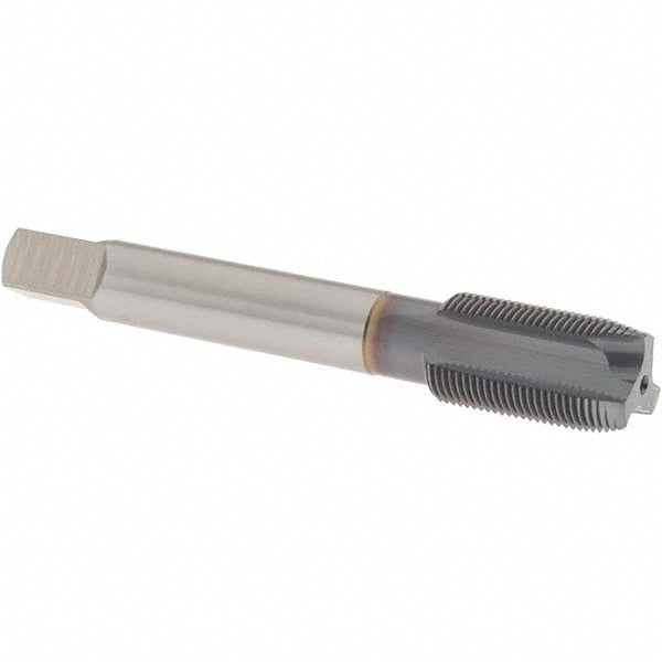 OSG 1651506708 Spiral Point Tap: 5/8-24 UNEF, 3 Flutes, Plug, 3B Class of Fit, Powdered Metal, V Coated