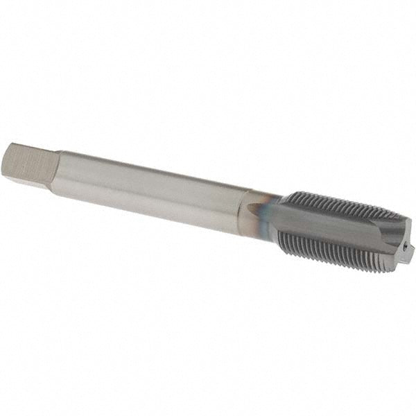 OSG 1651506608 Spiral Point Tap: 9/16-24 UNEF, 3 Flutes, Plug, 3B Class of Fit, Powdered Metal, V Coated
