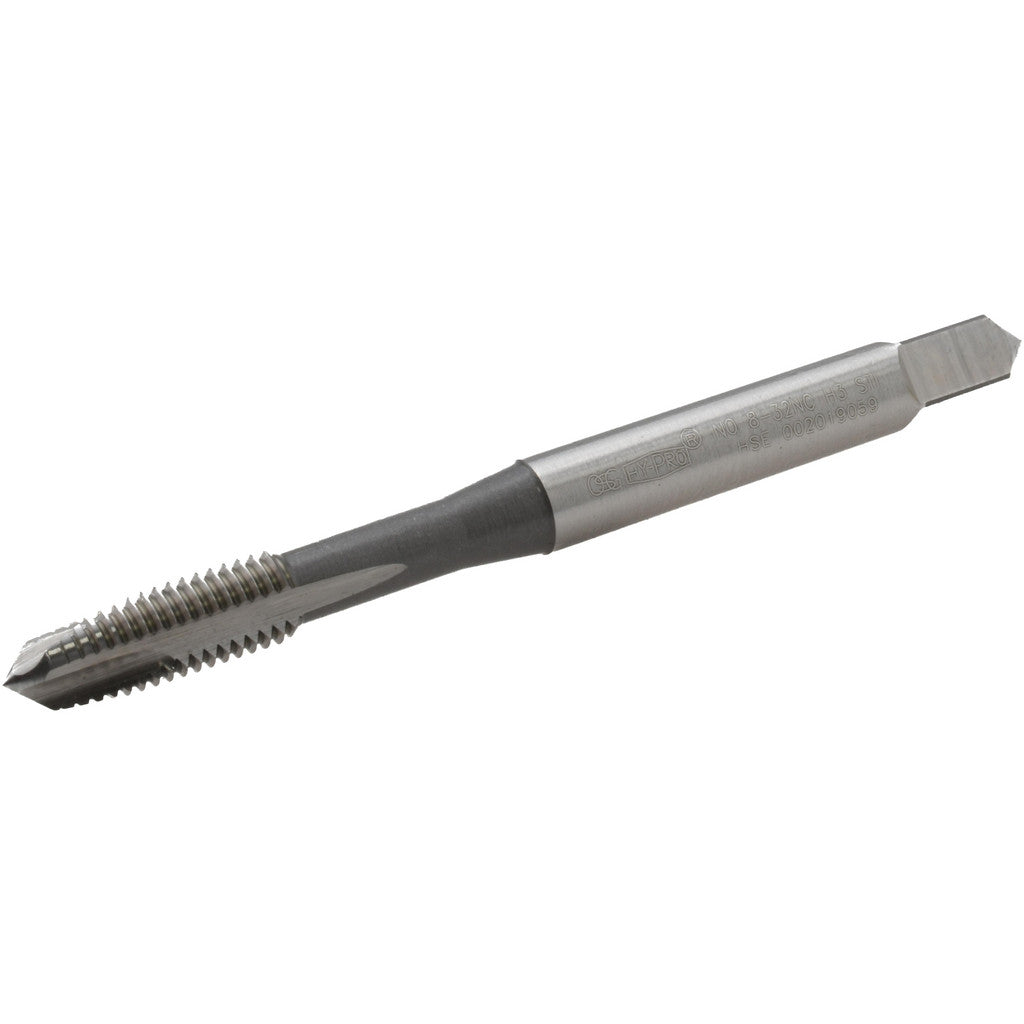OSG 1103600400 Spiral Point STI Tap: #8-32 UNC, 3 Flutes, Modified Bottoming, High Speed Steel, Bright/Uncoated