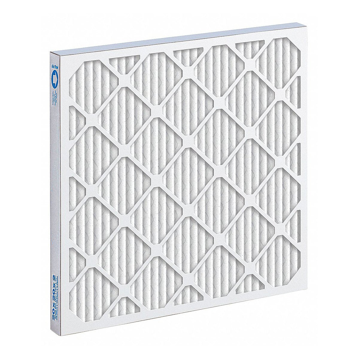 Grainger Pleated Air Filter 20 x 20 x 2 MERV 8 (495J25) - Pack of 12