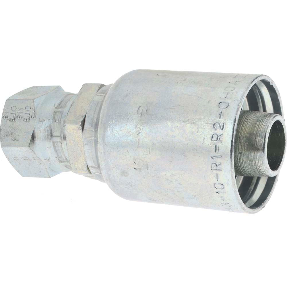 Parker 10643-8-10 Hydraulic Hose Female Swivel 90 deg Elbow: 5/8" Hose ID, 10 Hose Size, 1/2" Thread