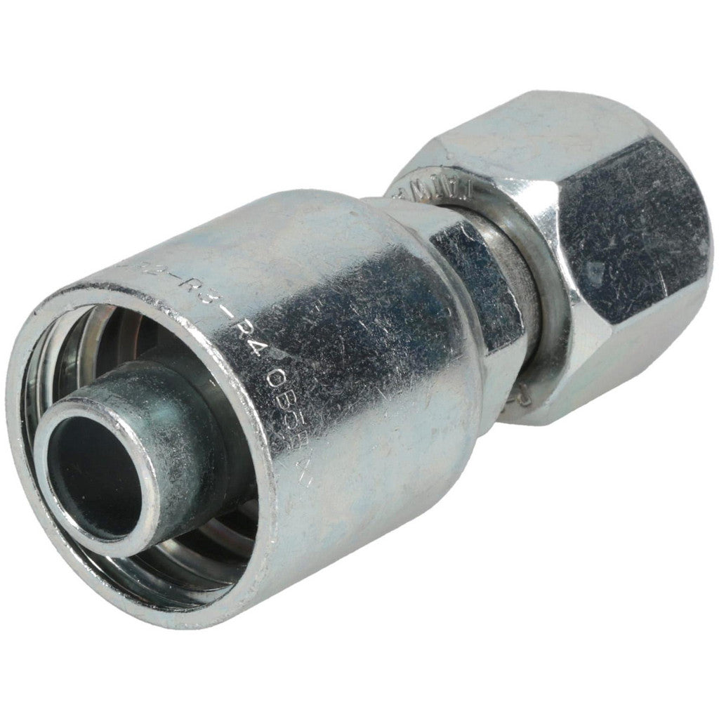 Parker 10643-12-12 Hydraulic Hose Female JIC 37 deg Swivel Fitting: 3/4" Hose ID, 12 Hose Size, 3/4" Thread
