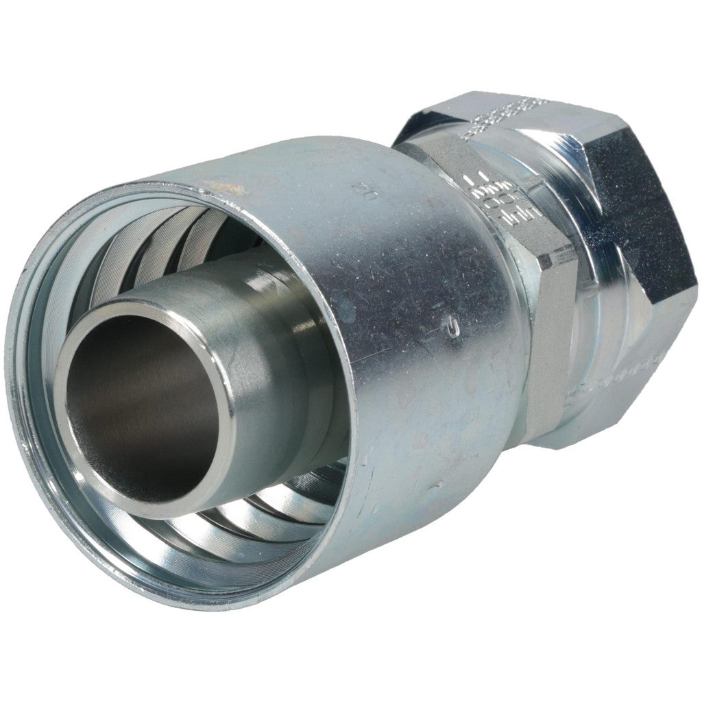 Parker 10643-20-20 Hydraulic Hose Female SAE 45 deg Swivel Fitting: 1-1/4" Hose ID, 20 Hose Size, 1-1/4" Thread