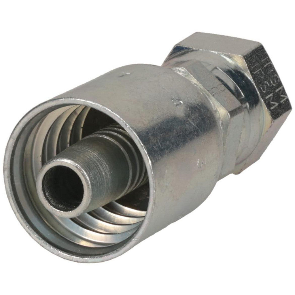 Parker 10743-8-8 Hydraulic Hose Female Swivel Fitting: 1/2" Hose ID, 8 Hose Size, 1/2" Thread