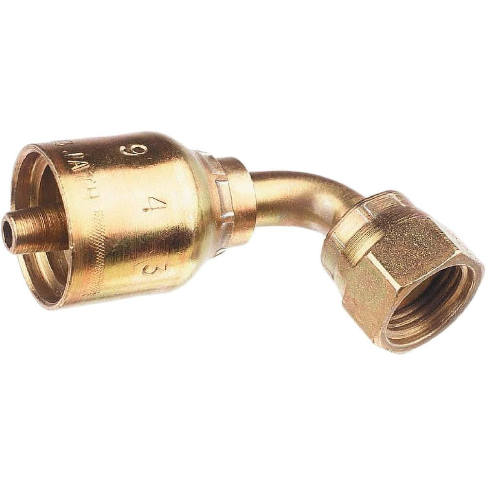 Parker 1J943-12-12 Hydraulic Hose Female Seal-Lok Swivel Elbow: 3/4" Hose ID, 12 Hose Size, 3/4" Thread