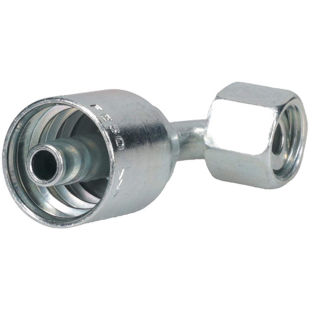 Parker 1J943-6-6 Hydraulic Hose Female Seal-Lok Swivel Elbow: 3/8" Hose ID, 6 Hose Size, 3/8" Thread