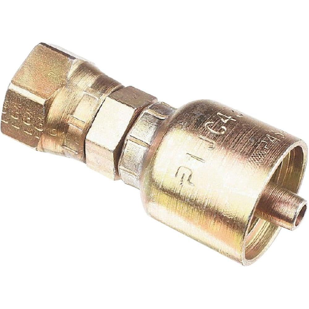 Parker 1JC43-12-12 Hydraulic Hose Female Swivel Fitting: 3/4" Hose ID, 12 Hose Size, 3/4" Thread