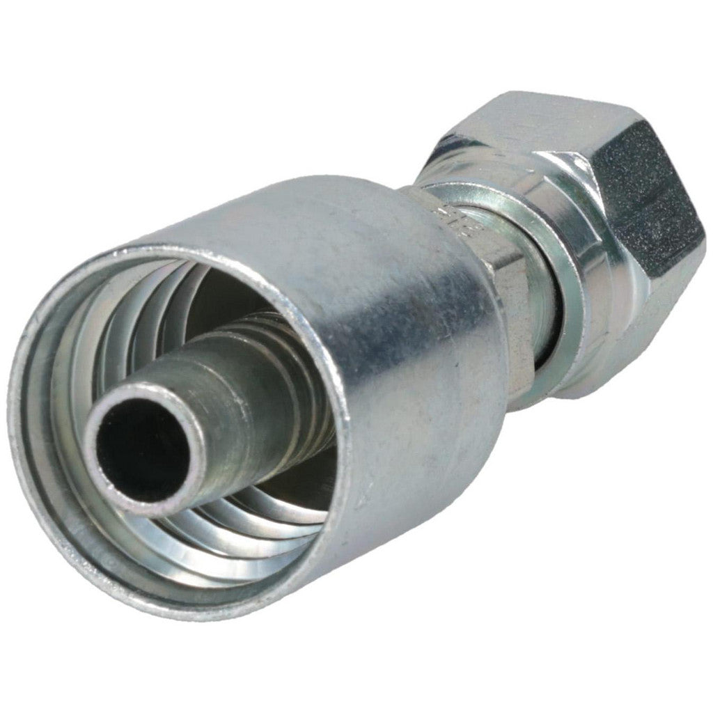 Parker 1JS43-8-8 Hydraulic Hose Female Seal-Lok Swivel Fitting: 1/2" Hose ID, 8 Hose Size, 1/2" Thread