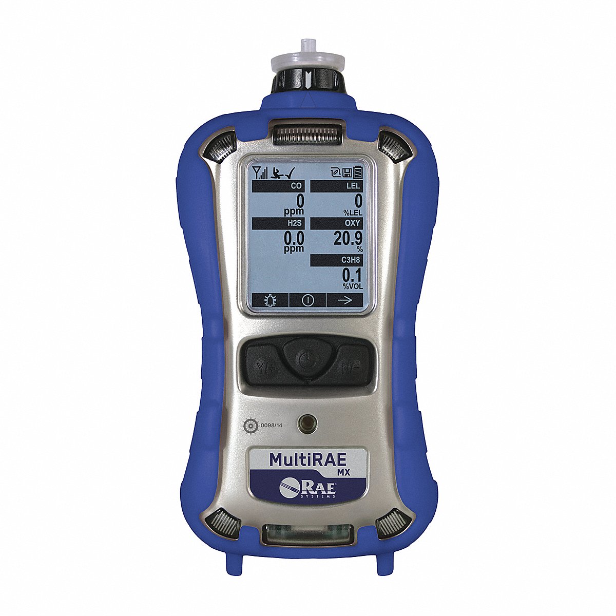 Honeywell Multi-Gas Detector, LEL/O₂/CO/H₂S/HCN/PID (MBB3-A1C1R7E-420)