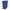 Rubbermaid Commercial Slim Jim® Trash Can, 16 gal, Blue Plastic, Rectangular, 25