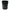 K 7700 Pail, Polyethylene, Black, Open Head (ROP2150BK-M)