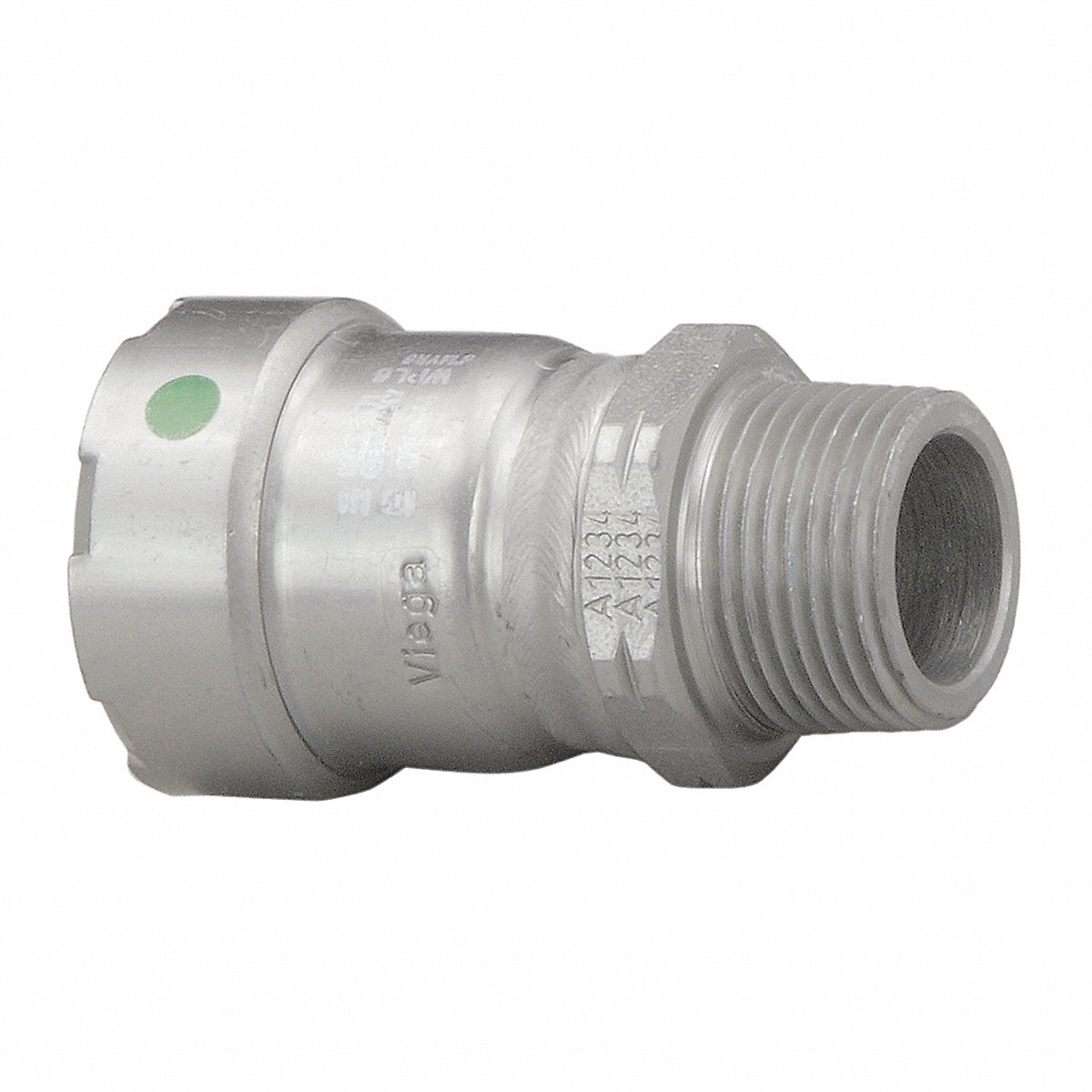 Viega Megapress Megapress Adapter, 1-1/4" X 1-1/4", 4" (25115)