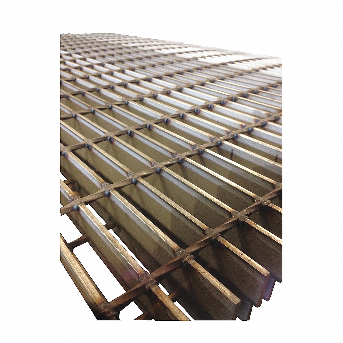 Bar Grating Stainless Steel 10 ft Overall L (24188S100-B10)