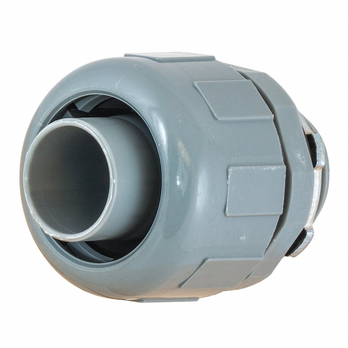 Hubbell Wiring Device-Kellems Conduit Fitting, Nylon, Trade Size 1/2In, 2in (P050CGY)