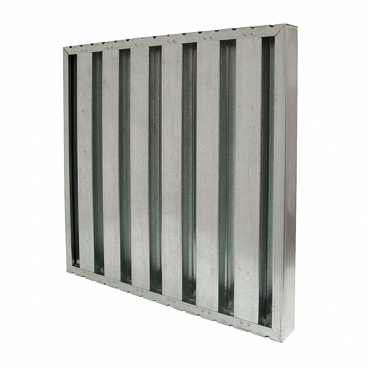 Grainger Grease Filter, 16" x 20" x 2", Baffle, Pack of 2 (4C880)