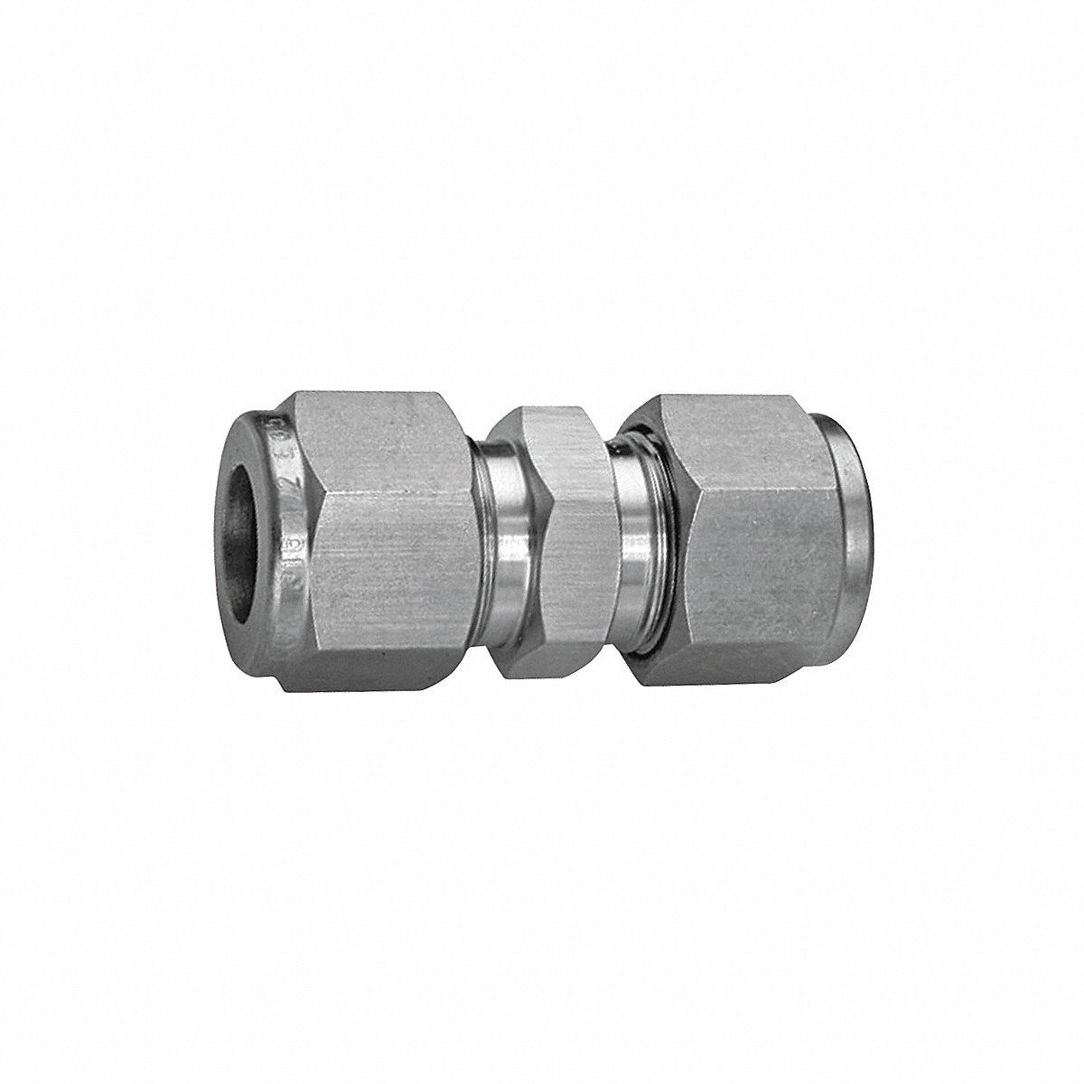 Ham-let Strt Stainless Steel Comp. 3/8 in Comp. 3/8 in (762L   Stainless Steel 3/8)