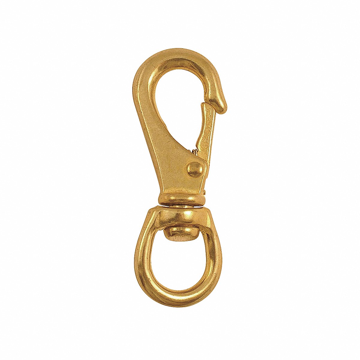 Lucky Line Utility Spring Hook Bronze 7/8 in Eye Dia (4FCT6)