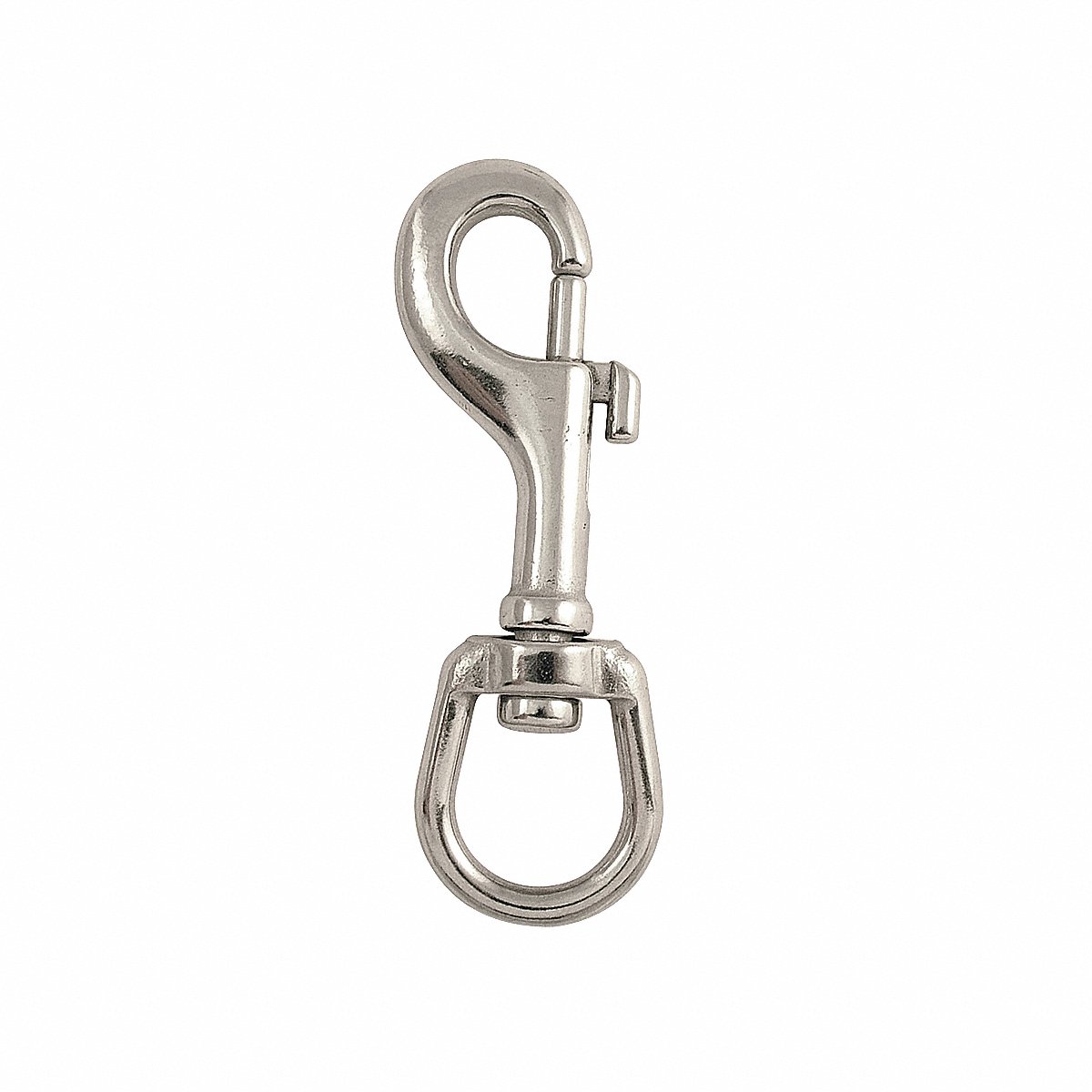 Lucky Line Slide Bolt Snap Stainless Steel 3/4 in Eye Dia (4GGK7)