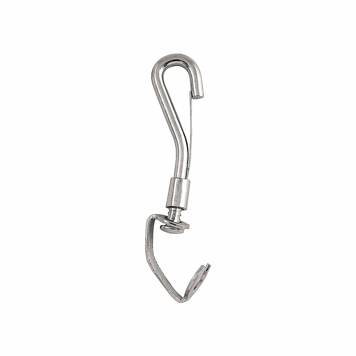 Lucky Line Snap Hook Steel 1/2 in Eye Dia PK10 (4GGH1)