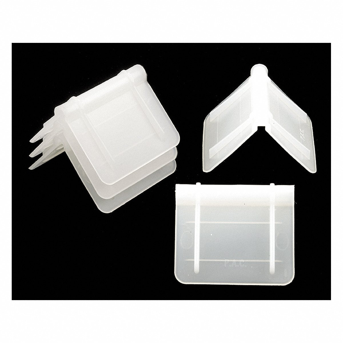Pac Strapping Products, Inc. Edge Protector, Med. Duty, Plastic, Pk1000 (4FET7)
