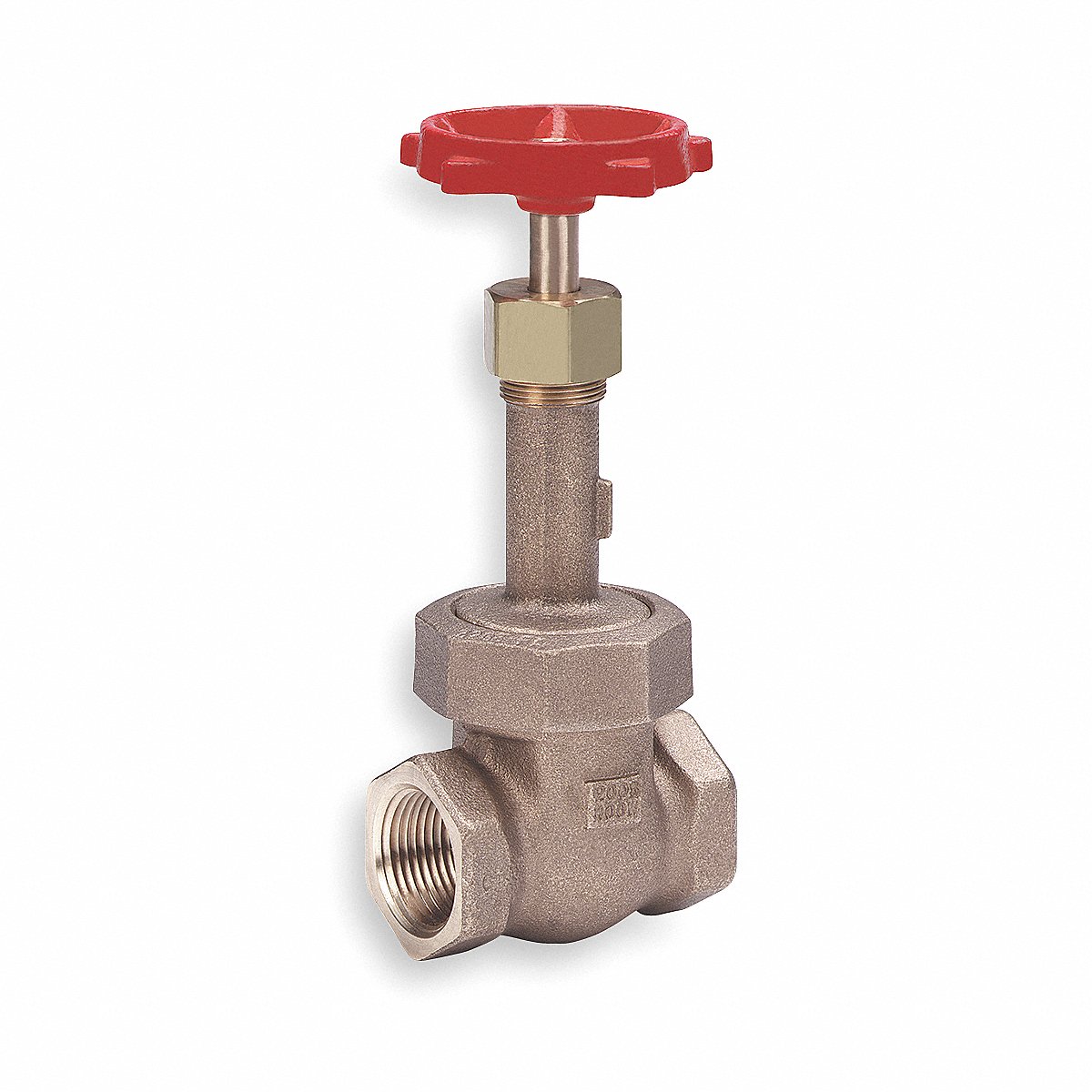 Milwaukee Valve Gate Valve, 3/4", Bronze, Npt, 4" (1153 3/4")