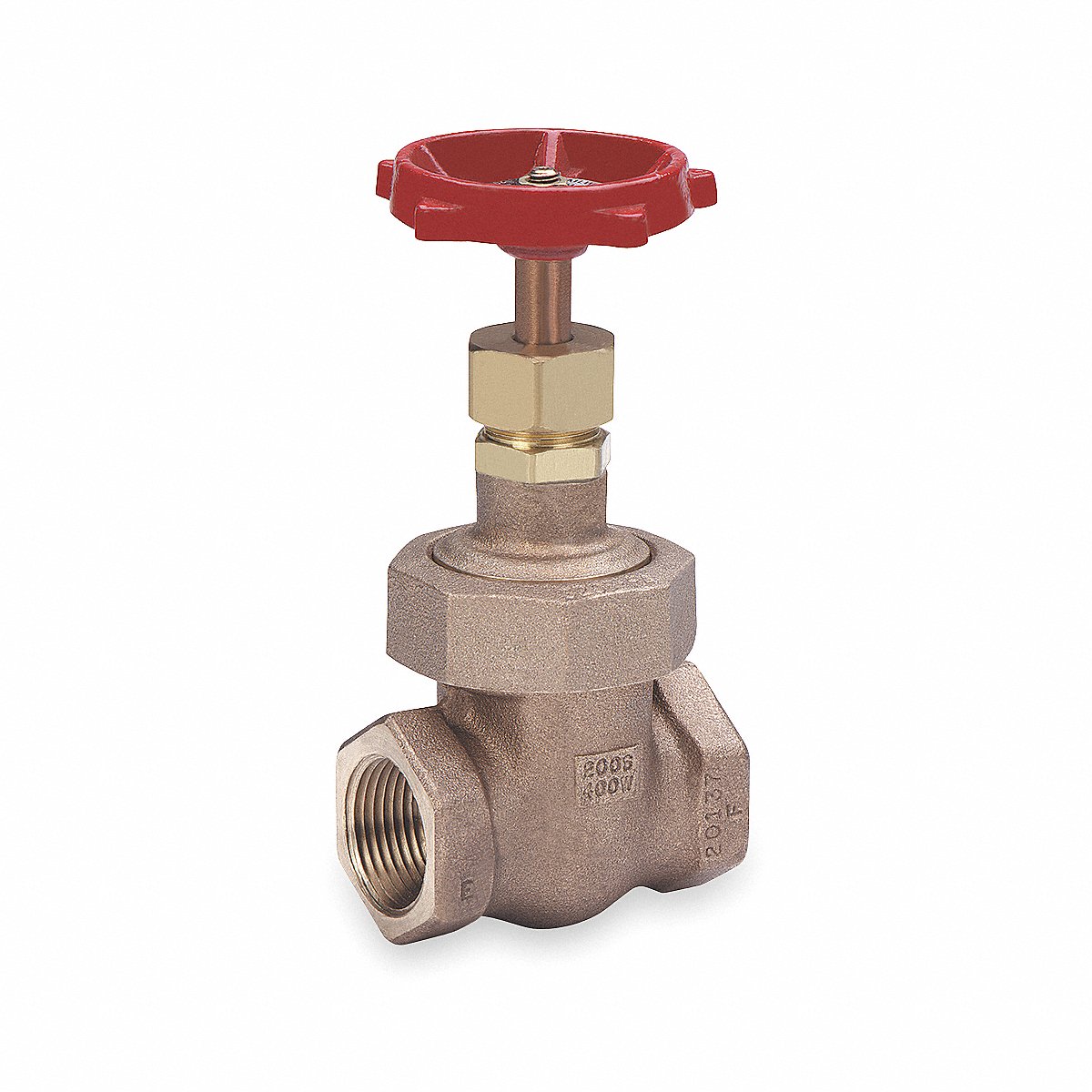 Milwaukee Valve Gate Valve, 3/4", Bronze, Npt, 4" (1176 3/4")