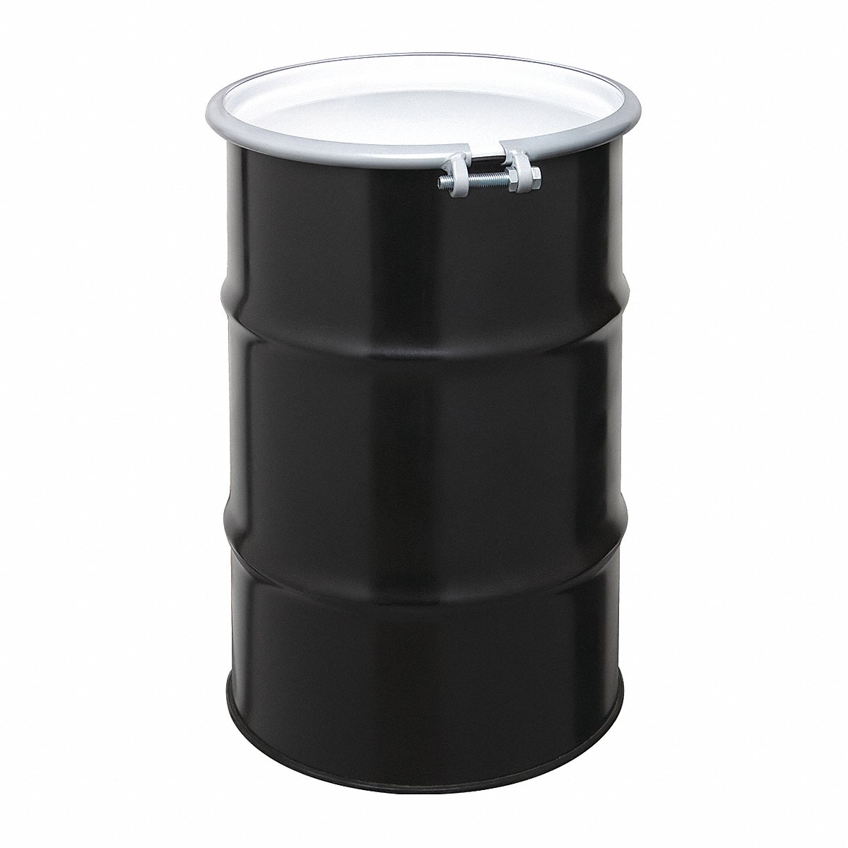 Barrel Accessory & Supply Transport Drum, Black, 18 Gauge Steel, 1.2 mm Thickness (CQ3005)