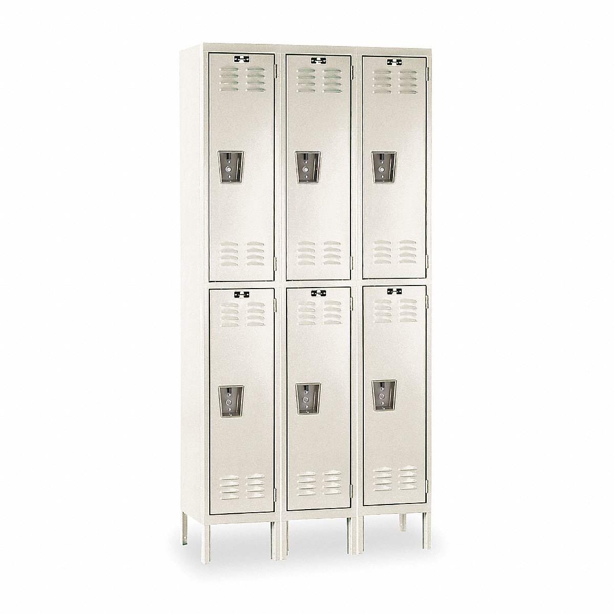 Hallowell Lckr, 2X3Lckr, Tan, 78"X36"X18", Unassm, 78" (U3288-2PT)