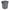 Rubbermaid Commercial Trash Can, Gray, 40 gal, Plastic (FG353600GRAY)