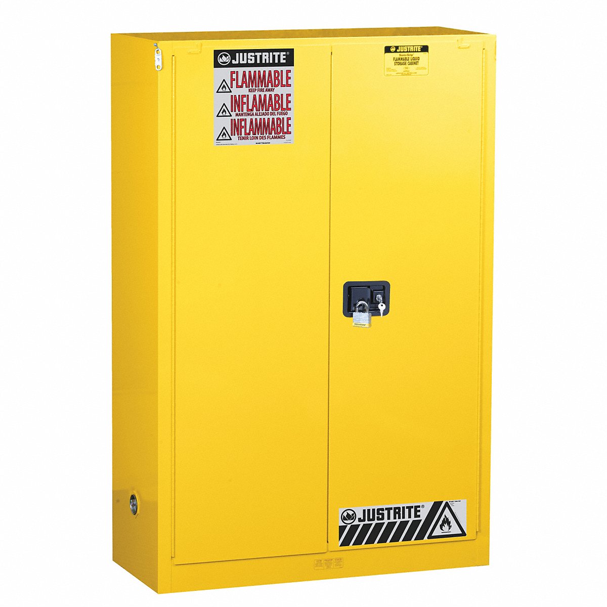 Justrite Hazmat Storage Cabinet Yellow Steel (899020)